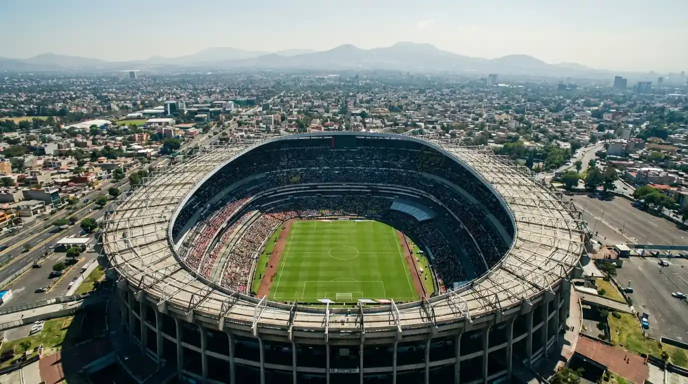 Estadio Azteca de Ciudad de México, sede del partido inaugural del Mundial 2026