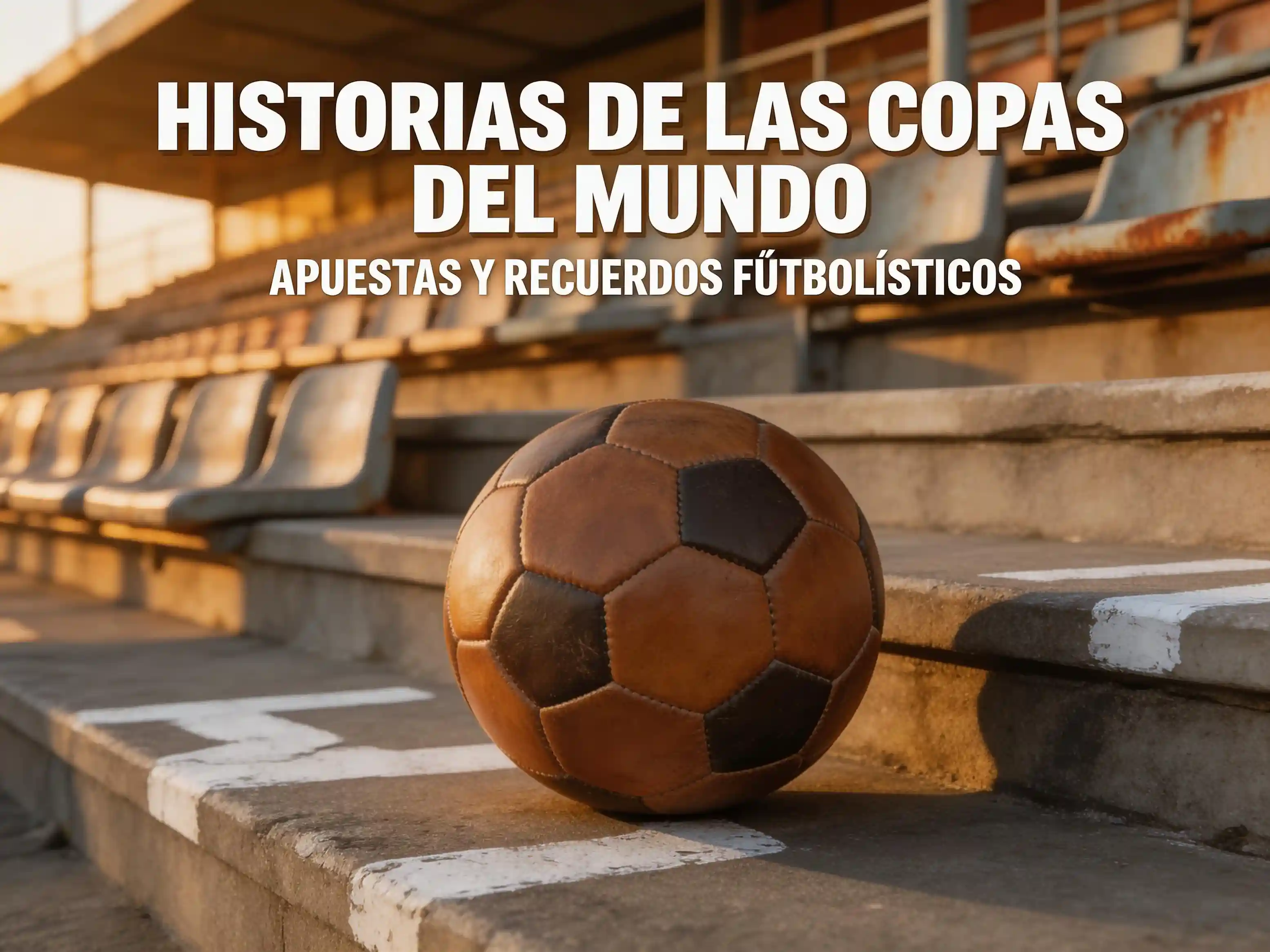 Patrones históricos de mundiales de fútbol aplicados a las apuestas deportivas